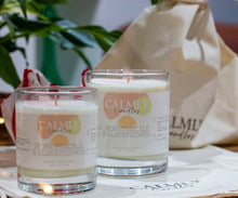 Load image into Gallery viewer, Honeysuckle & Elderflower Scented Soy Candle