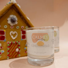Load image into Gallery viewer, Gingerbread Scented Soy Wax Candle, vegan candles. Hand poured in Norfolk, United Kingdom
