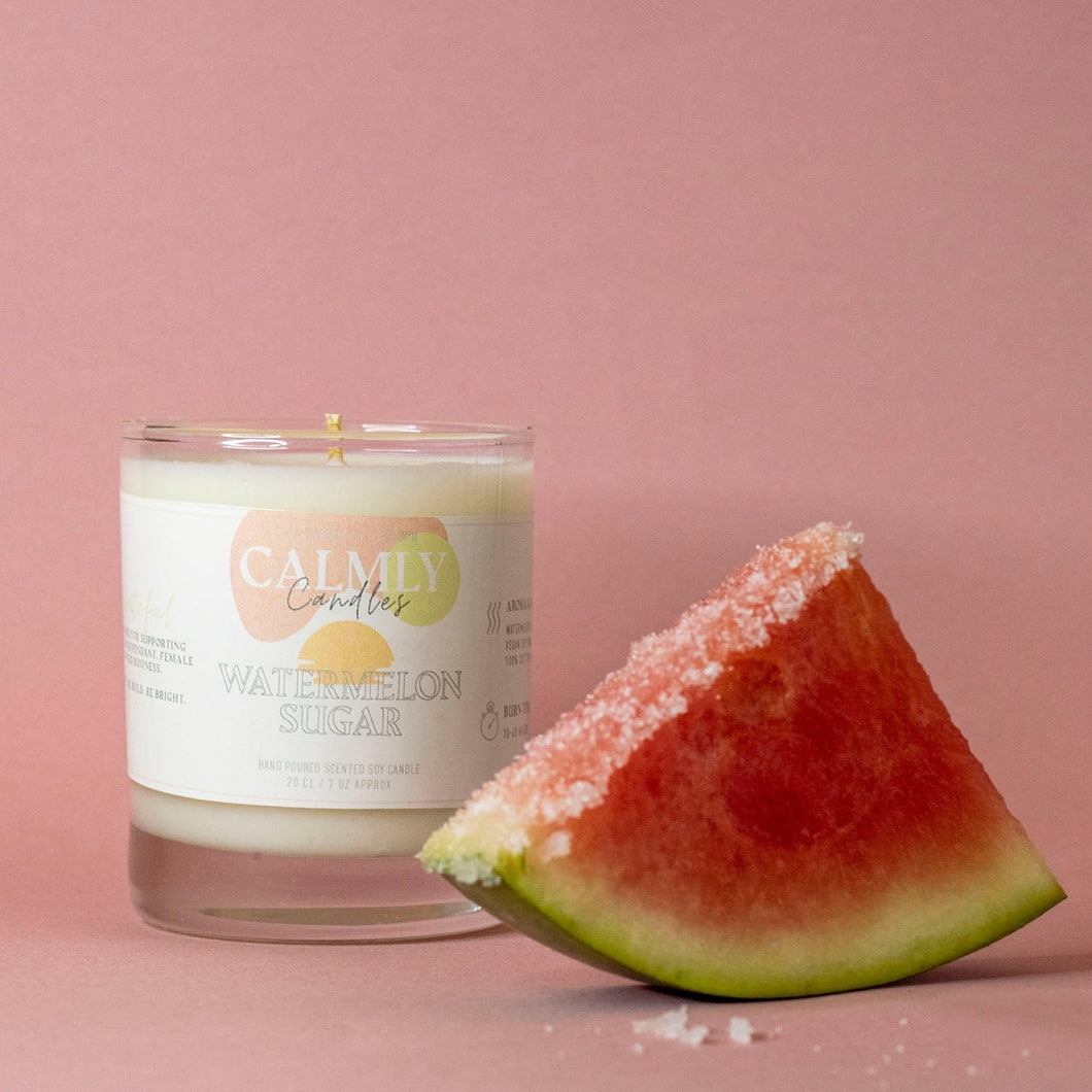 Watermelon Sugar Soy Candle